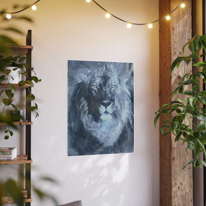 Lion by The Baroque Knight Photo Art Paper Posters