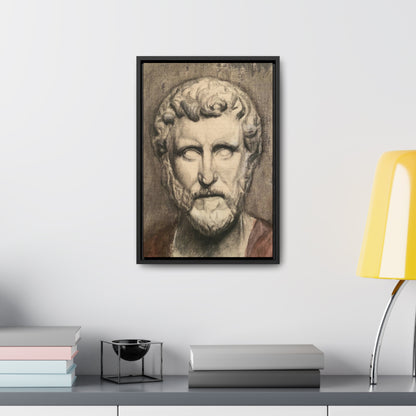 "Roman Man" by The Baroque Knight Gallery Canvas Wraps, Vertical Frame