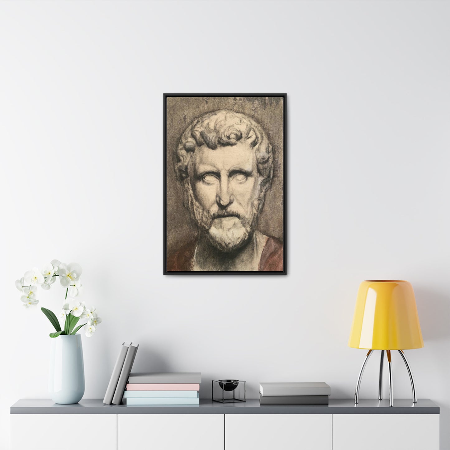 "Roman Man" by The Baroque Knight Gallery Canvas Wraps, Vertical Frame