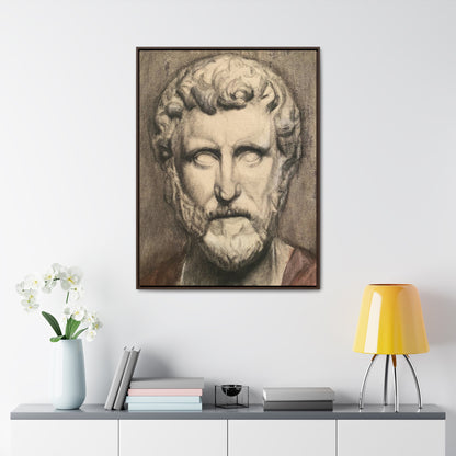 "Roman Man" by The Baroque Knight Gallery Canvas Wraps, Vertical Frame