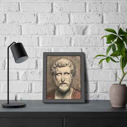 Roman Man by The Baroque Knight Framed Paper Posters