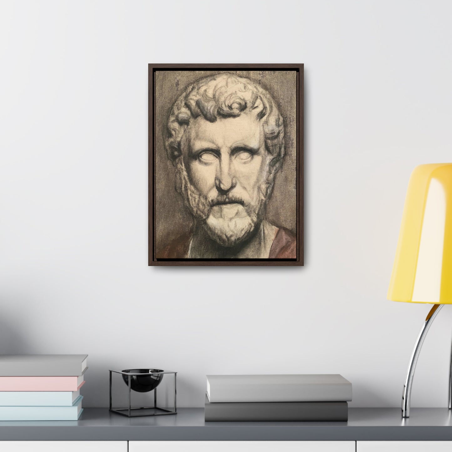 "Roman Man" by The Baroque Knight Gallery Canvas Wraps, Vertical Frame