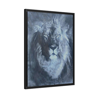 The Lion by The Baroque Knight fine art framed print