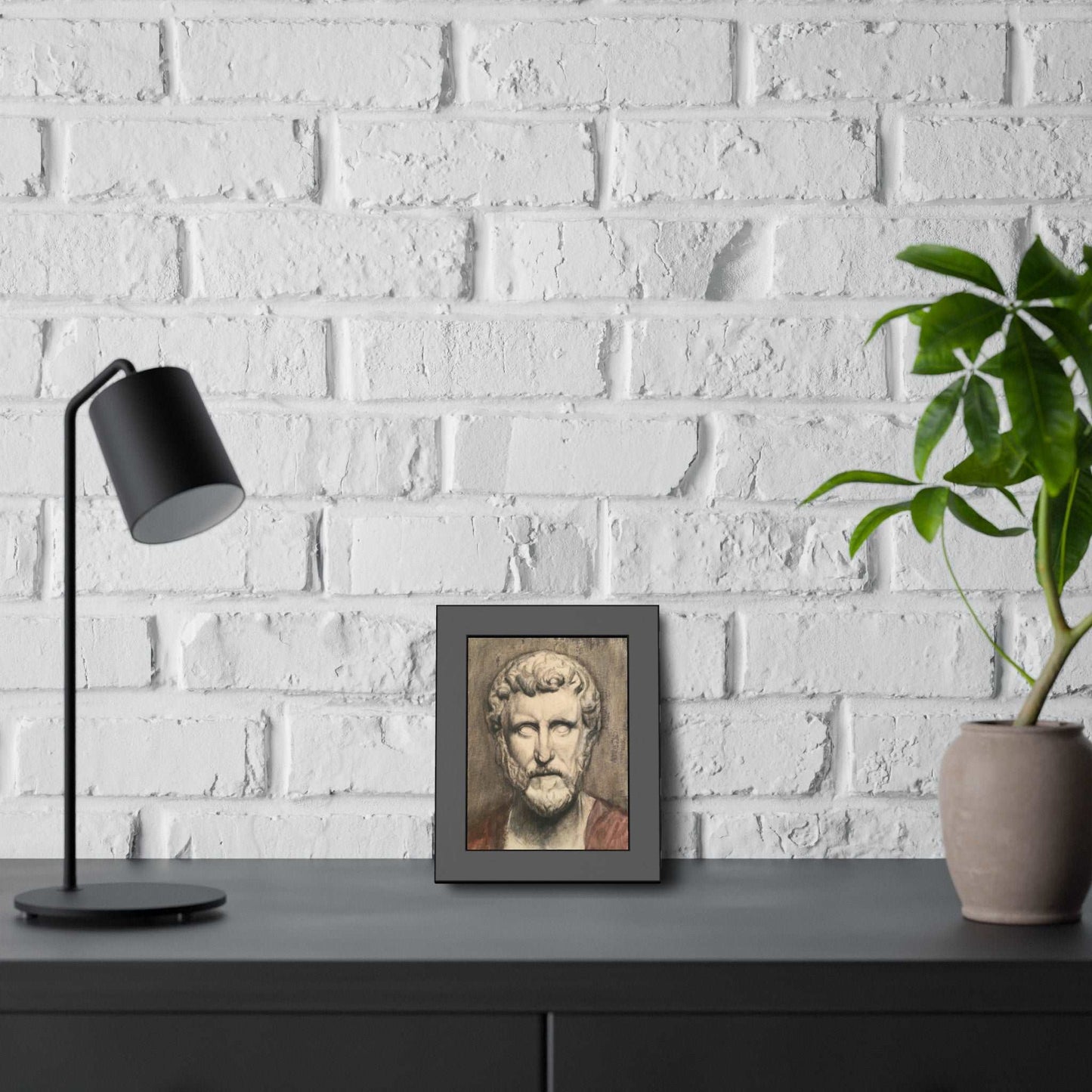 Roman Man by The Baroque Knight Framed Paper Posters