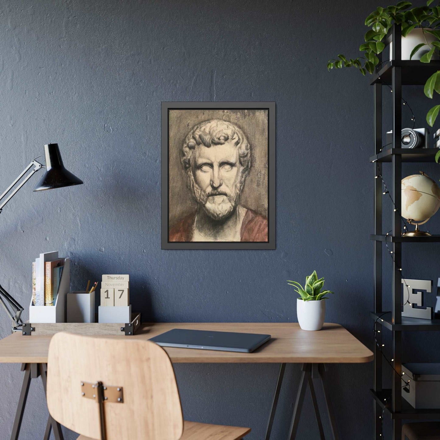 Roman Man by The Baroque Knight Framed Paper Posters