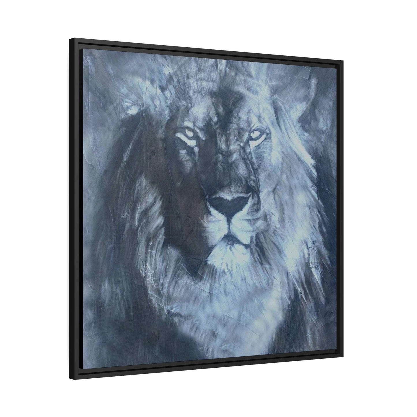 The Lion by The Baroque Knight fine art framed print