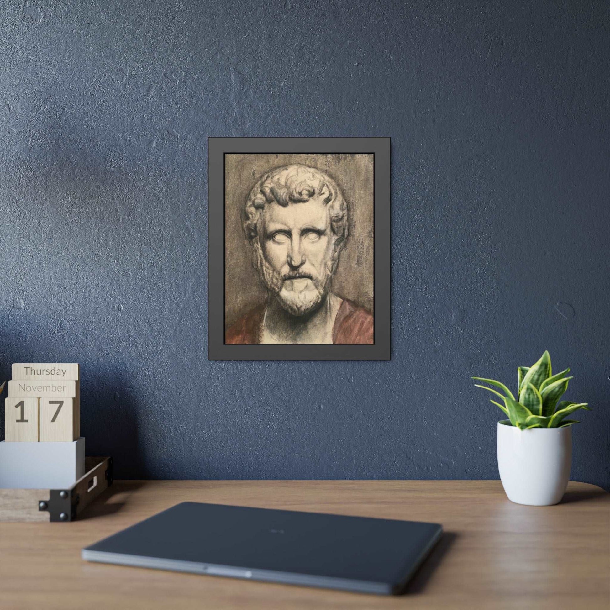 Roman Man by The Baroque Knight Framed Paper Posters