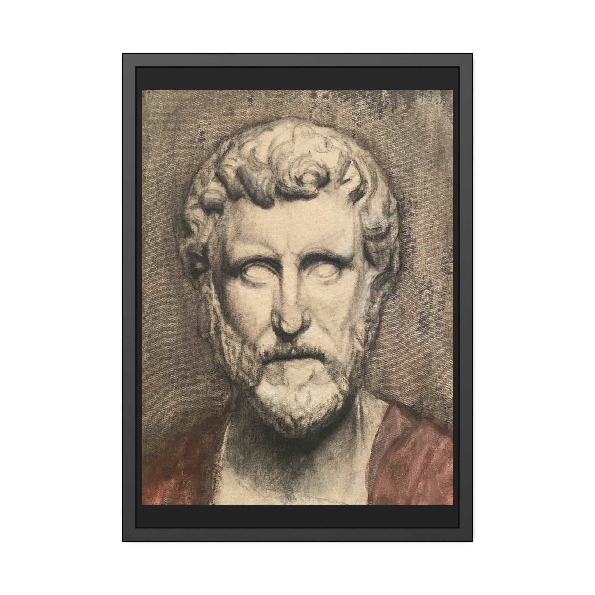 Roman Man by The Baroque Knight Framed Paper Posters