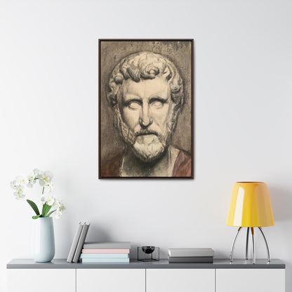 "Roman Man" by The Baroque Knight Gallery Canvas Wraps, Vertical Frame