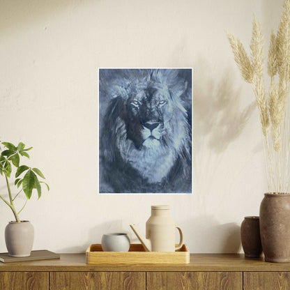 Lion by The Baroque Knight Photo Art Paper Posters