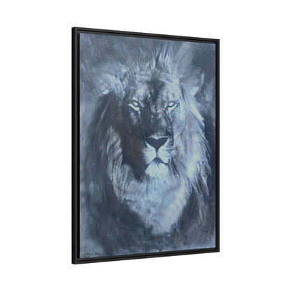 The Lion by The Baroque Knight fine art framed print