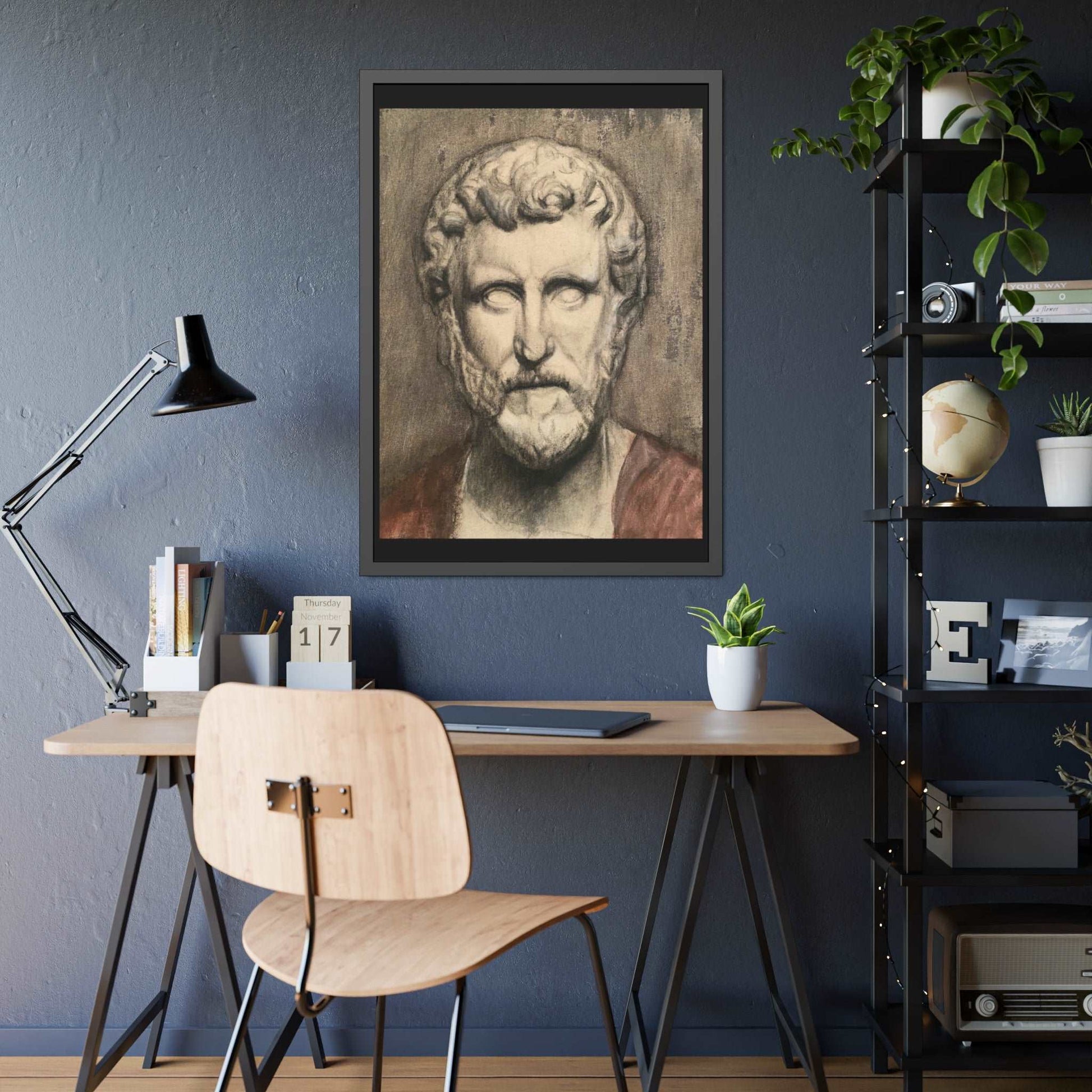 Roman Man by The Baroque Knight Framed Paper Posters