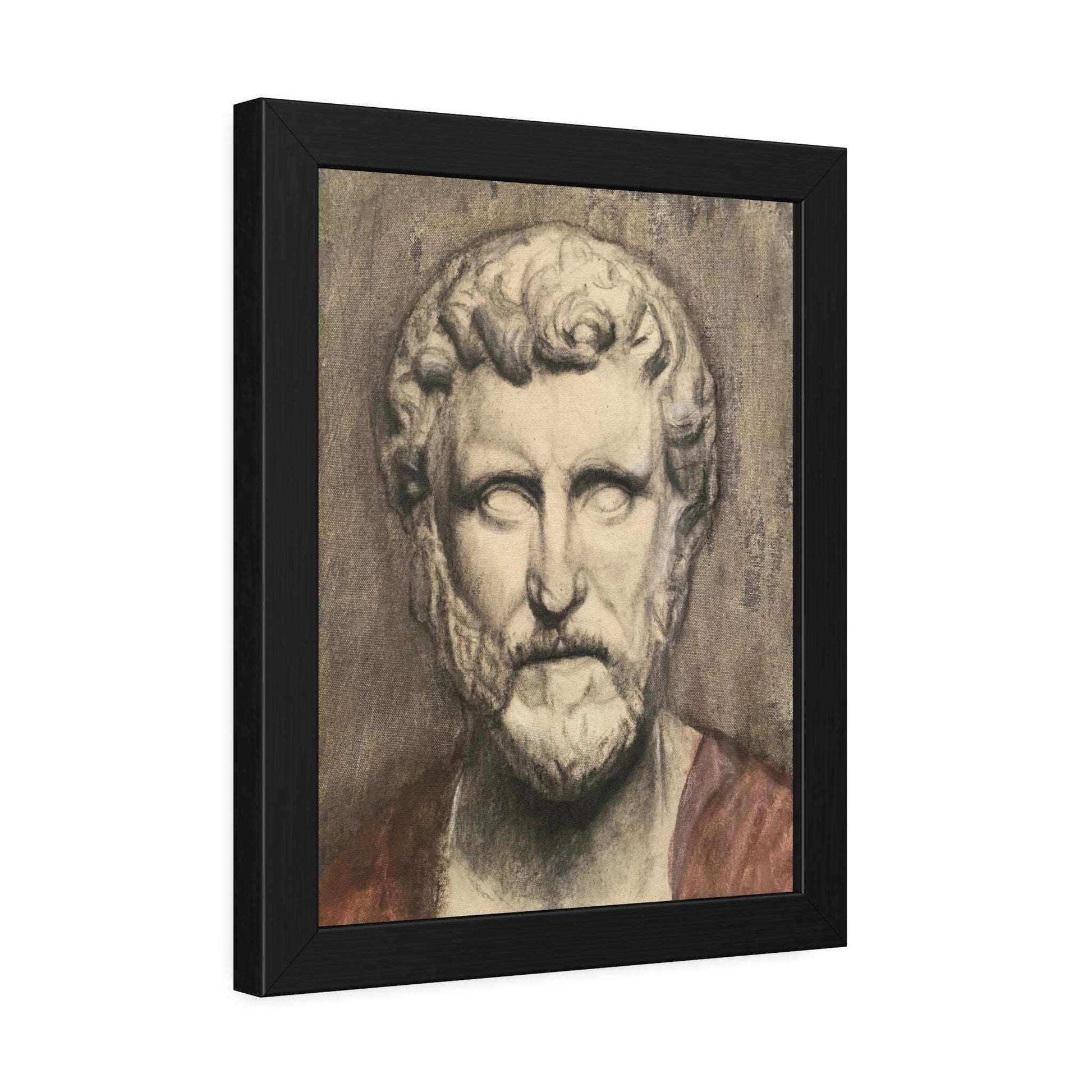 Roman Man by The Baroque Knight Framed Paper Posters