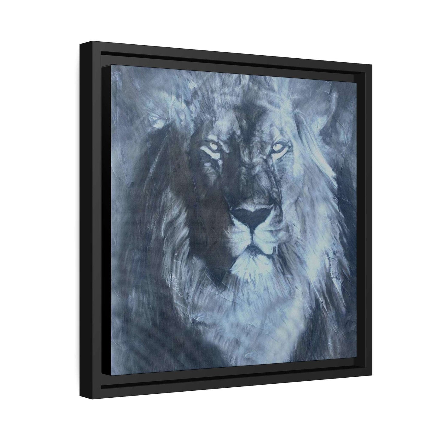 The Lion by The Baroque Knight fine art framed print