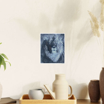 Lion by The Baroque Knight Photo Art Paper Posters