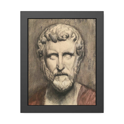 Roman Man by The Baroque Knight Framed Paper Posters