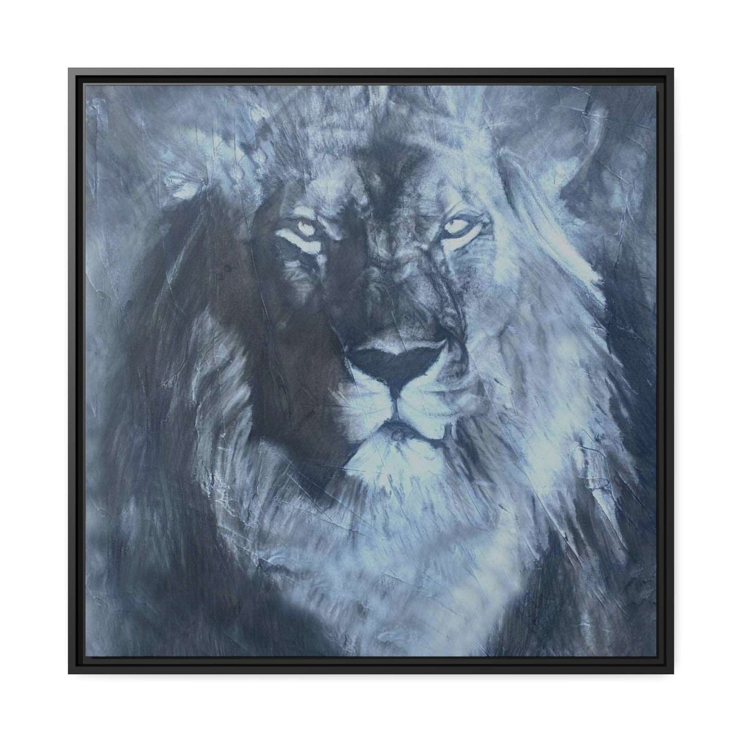 The Lion by The Baroque Knight fine art framed print