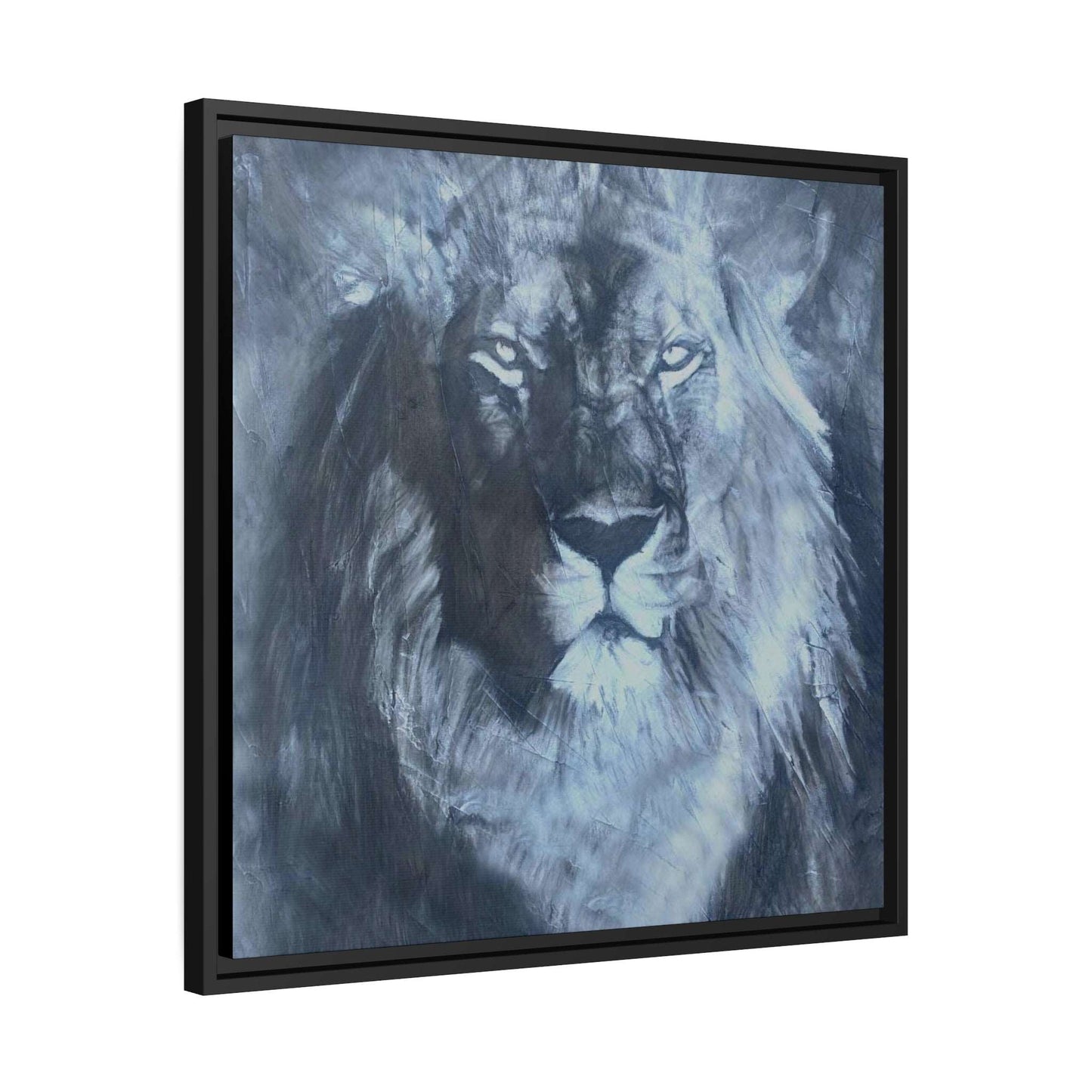 The Lion by The Baroque Knight fine art framed print