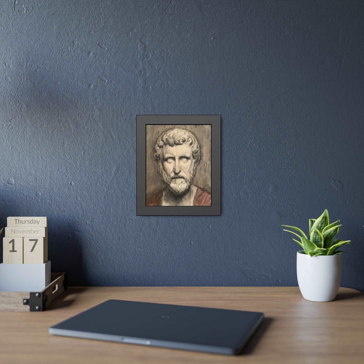 Roman Man by The Baroque Knight Framed Paper Posters