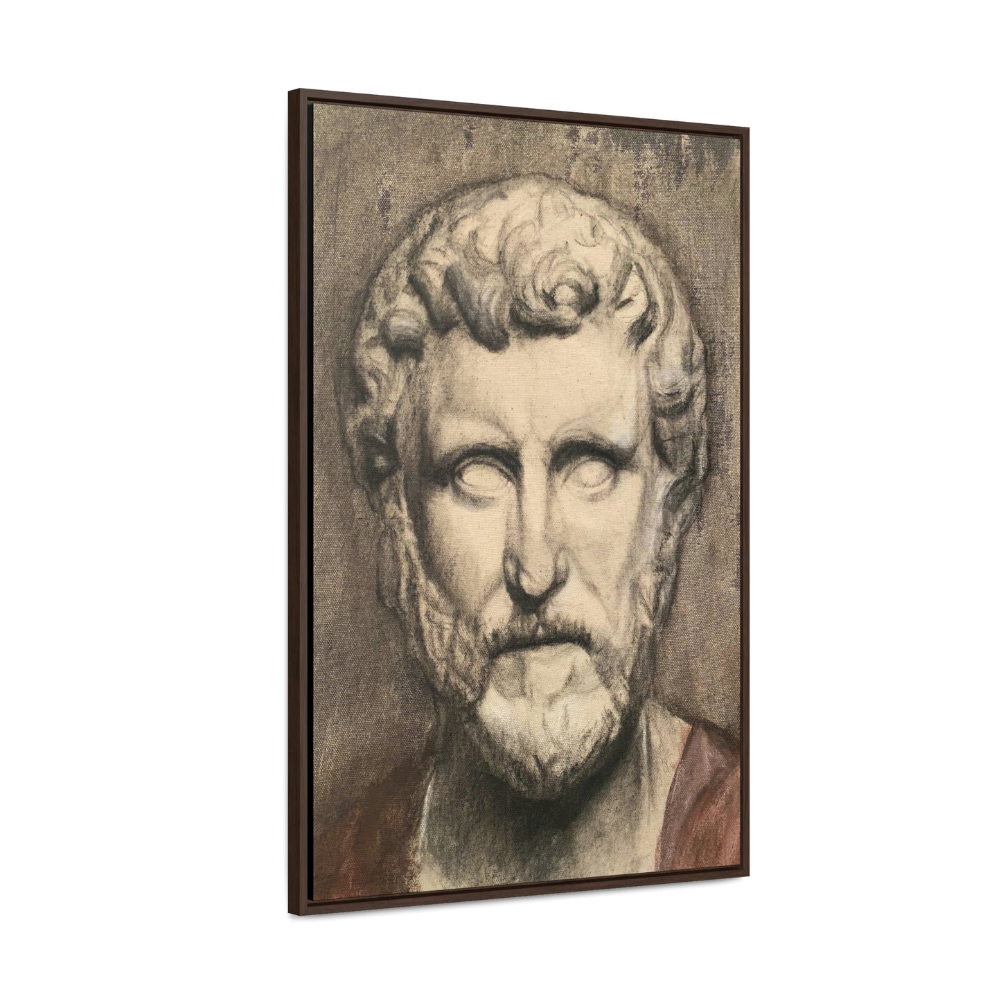 "Roman Man" by The Baroque Knight Gallery Canvas Wraps, Vertical Frame