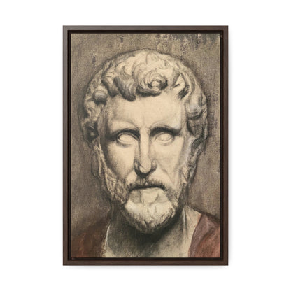 "Roman Man" by The Baroque Knight Gallery Canvas Wraps, Vertical Frame