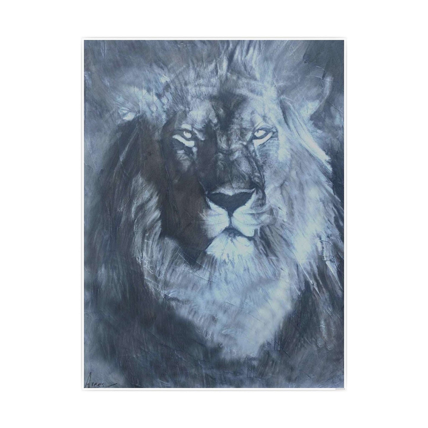 Lion by The Baroque Knight Photo Art Paper Posters